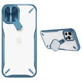 Nillkin Cyclops iPhone 12/12 Pro Hybridikotelo - Sininen / Läpinäkyvä