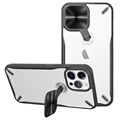 Nillkin Cyclops iPhone 13 Pro Hybridikotelo - Musta / Läpinäkyvä