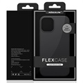 Nillkin Flex Pure iPhone 12 mini Liquid Silikoni Suojakuori - Musta