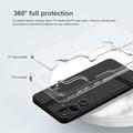 Samsung Galaxy S24+ Nillkin Nature TPU Pro Hybridikotelo - Läpinäkyvä