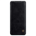 Nillkin Qin iPhone 12 mini Läppäkotelo - Musta