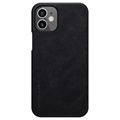 Nillkin Qin iPhone 12 mini Lompakkokotelo - Musta