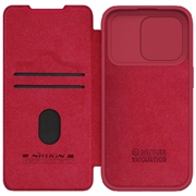 Nillkin Qin Pro iPhone 15 Pro Lompakkokotelo