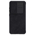 Nillkin Qin Pro Series Samsung Galaxy S23+ 5G Lompakkokotelo - Musta