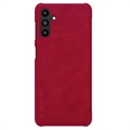 Nillkin Qin Series Samsung Galaxy A13 5G Lompakkokotelo - Punainen