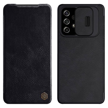 Nillkin Qin Series Samsung Galaxy A53 5G Lompakkokotelo - Musta