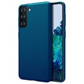 Nillkin Super Frosted Shield Samsung Galaxy S21 5G Suojakuori - Sininen