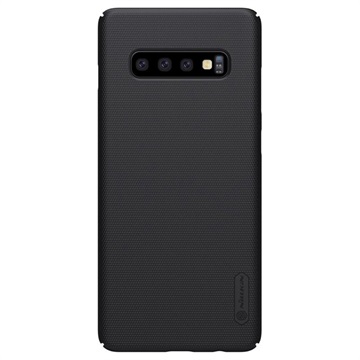 Nillkin Super Frosted Shield Samsung Galaxy S10 Suojakotelo - Musta