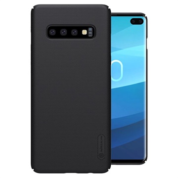 Nillkin Super Frosted Shield Samsung Galaxy S10+ kotelo - musta