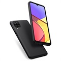 Nillkin Super Frosted Shield Samsung Galaxy A12 Suojakotelo - Musta