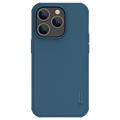 Nillkin Super Frosted Shield Pro iPhone 14 Pro Suojakuori - Sininen