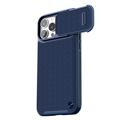 Nillkin Textured S iPhone 14 Pro Hybridikotelo - Sininen