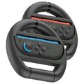 Nintendo Switch 2 iPega PG-SW2054 Joy-Con Racing -ohjauspyörän kahva - 2 kpl. - Musta