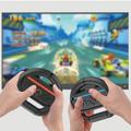 Nintendo Switch 2 iPega PG-SW2054 Joy-Con Racing -ohjauspyörän kahva - 2 kpl. - Musta