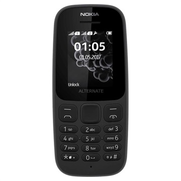 Nokia 105 (2019) Dual SIM - Musta