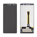 Nokia 7 Plus LCD Näyttö 20B2N0W0001 - Musta