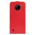 Nokia C200 Pystymallinen Lompakkokotelo Korttilokerolla - Punainen
