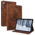 Nokia T21 Butterfly Series Folio Kotelo - Ruskea