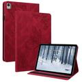 Nokia T21 Butterfly Series Folio Kotelo - Punainen