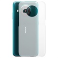 Nokia X10/X20 Kumipäällysteinen Muovikuori - Läpinäkyvä