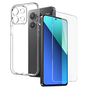 Xiaomi Redmi Note 13 4G Northjo 2-1:ssä Suojasarja - Kirkas