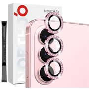 Samsung Galaxy S26 Northjo Setti kameran linssinsuojista strasseilla - Pinkki