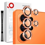 Samsung Galaxy S26 Ultra Northjo Setti kameran linssinsuojista strasseilla - Oranssi