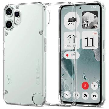 Nothing CMF Phone 2 Pro Tech-Protect Flexair Hybridikotelo - Läpinäkyvä