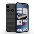 Nothing Phone (3) Rugged TPU Suojakuori - Musta