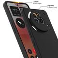 Nothing Phone (3a) Pro Nestemäinen Silikoni Suojakuori - MagSafe-yhteensopiva - Musta