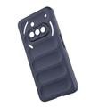 Nothing Phone (3a) Rugged TPU Suojakuori - Tummansininen