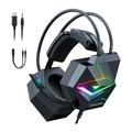 Onikuma X20 -pelikorvakuulokkeet - RGB, stereosurround-ääni, HD-mikrofoni - musta