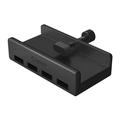 ORICO MH4PU kiinnitettävä USB-keskitin - 4x USB 3.0 - musta