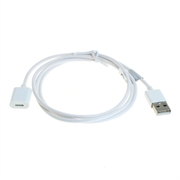OTB 1m USB-lataussovitin Apple Pencilille (1. sukupolvi) - Valkoinen