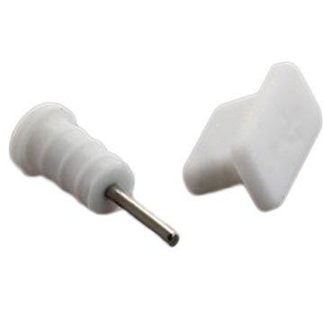 OTB Anti-Dust Plug Set - USB 3.1 C-tyypin, 3.5mm Port - Valkoinen