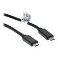 OTB Power Delivery USB-C 3.1 Kaapeli - 100W, 10Gbps, 1m - Musta