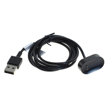 Fitbit Inspire/Inspire HR/Ace 2 OTB USB-latauskaapeli - musta