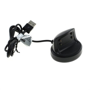 Samsung Gear Fit2/Gear Fit2 Pro OTB USB-latauskaapeli - musta