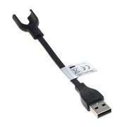Xiaomi Mi Band/Mi Band 2 OTB USB-latauskaapeli - musta