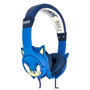 OTL Technologies Sonic the Hedgehog -lapsille tarkoitetut langalliset kuulokkeet - siniset