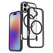 iPhone 17 Okkes MagSafe Hybridi Suojakuori - Musta / Kirkas