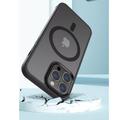 iPhone 15 Pro Okkes MagSafe Hybridi Suojakuori (Avoin pakkaus - Tyydyttävä) - Musta