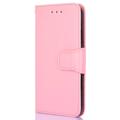 OnePlus 10T/Ace Pro Lompakkokotelo Magneettisella Sulkimella - Pinkki