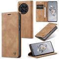 OnePlus 12 Caseme 013 Sarja Lompakkokotelo - Ruskea