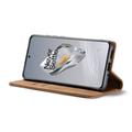 OnePlus 12 Caseme 013 Sarja Lompakkokotelo - Ruskea