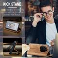OnePlus 12 Caseme 013 Sarja Lompakkokotelo - Ruskea