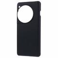 OnePlus 12 Kumipäällysteinen Muovikuori - Musta
