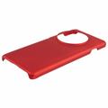 OnePlus 12 Kumipäällysteinen Muovikuori - Punainen