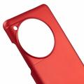 OnePlus 12 Kumipäällysteinen Muovikuori - Punainen