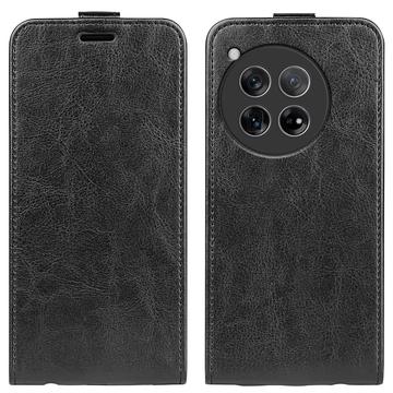 OnePlus 12 Pystysuora Lompakkokotelo Korttipaikalla - Musta